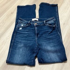 Flying Monkey the Buckle jeans 30 long tall distressed jeans high rise bootcut